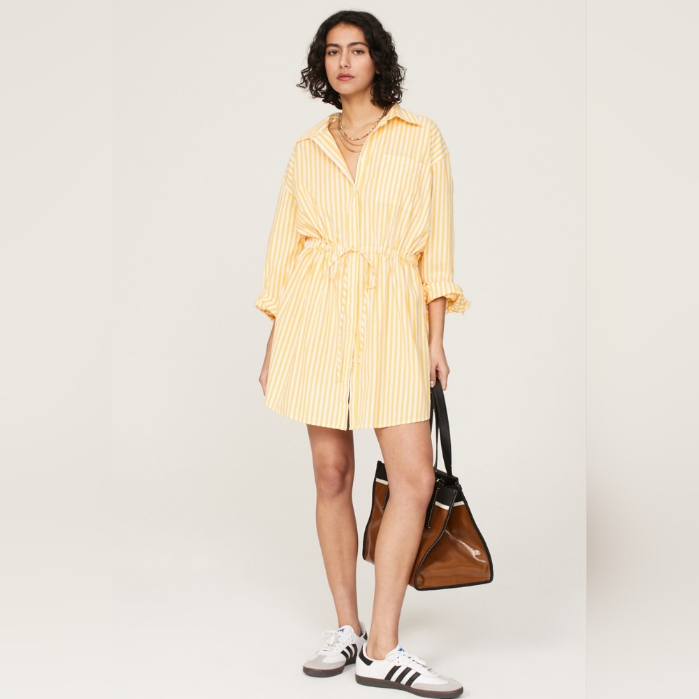 Pistola Layla Striped Jumpsuit Dress